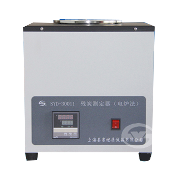 上海昌吉殘炭測定器（電爐法）SYD-30011